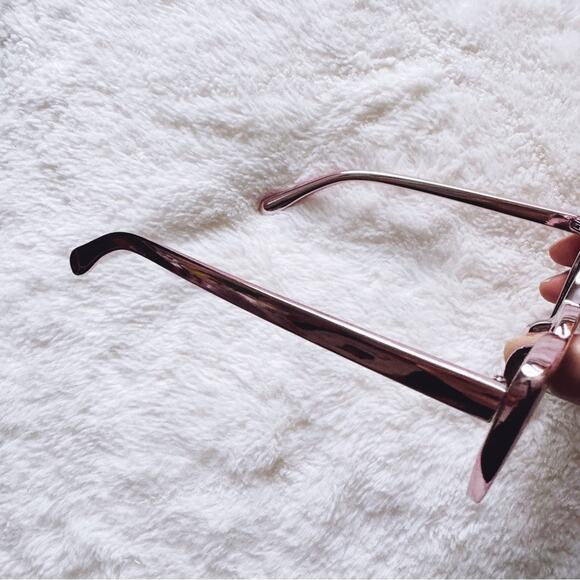 Addison Pink Heart-Shaped Sunglasses - Picture 11 of 15